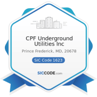 Cpf underground utilities
