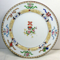 The painted plate