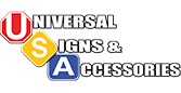 Universal signs & accessories