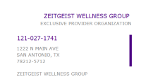 Zeitgeist wellness group