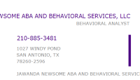 Jawanda newsome aba and behavioral services, llc