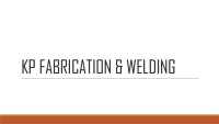 K/P Welding & Fabricating, inc.