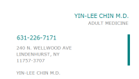 Dr. Yin-Lee Chin