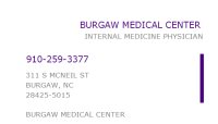 Burgaw medical ctr
