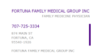 Fortuna family medical group