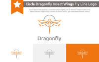 Circling dragonfly marketing