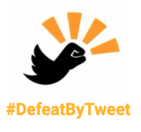 Defeat by tweet