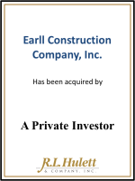Earll construction company inc