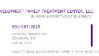 Exceptional development family treatment center, llc