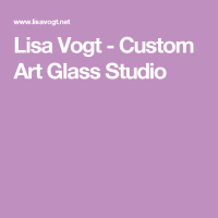 Lisa's glass studio
