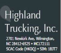 Highland trucking inc