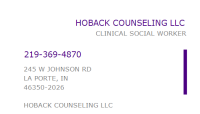 Hoback counseling llc