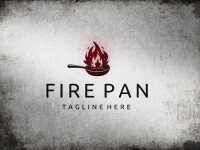 Pans on fire