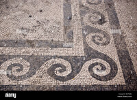 Pompeii mosaic tile