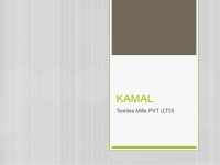 Kamal Textile Mills (Pvt) LTD.,
