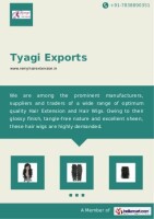 Tyagi exports