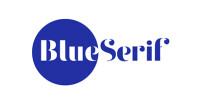 Blue serif
