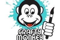 Crafty monkey pottery painting, build a bear and craft studio