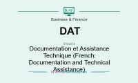 Dat - documentation et assistance technique