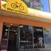 Bikes on robson