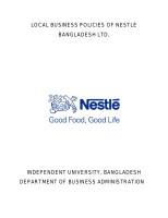 Nestle Bangladesh Limited