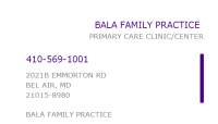 Bala family practice