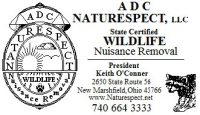 Adc naturespect llc, wildlife nuisance removal