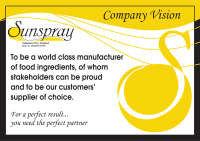 Sunspray food ingredients (pty) limited