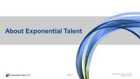 Exponential talent llc