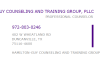Hamilton-guy counseling and training group, pllc